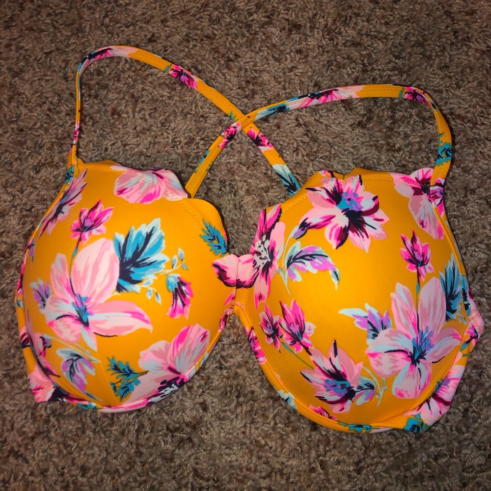 Yellow XL Swimsuit Top